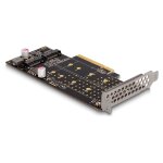 PCI Express x8 Karte zu 2 x intern NVMe M.2 Key M -...