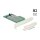 PCI Express x4 Karte > 2 x intern M.2 Key B mit RAID - Low Profile Form Faktor