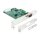 PCI Express x1 Karte zu 1 x Seriell RS-232 High Speed 921K mit Spannungsversorgung