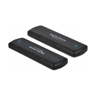 Externes Gehäuse für M.2 NVMe PCIe SSD mit USB Type-C™ Buchse - werkzeugfrei