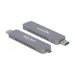 Externes Gehäuse für M.2 NVMe PCIe SSD mit USB...