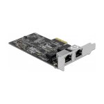 PCI Express x2 Netzwerkkarte 2,5 Gigabit LAN 2 x RJ45...