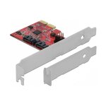2 Port SATA PCI Express x2 Karte mit RAID 1 - Spiegelung...