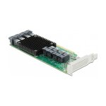 PCI Express x16 Karte zu 8 x intern SFF-8643 NVMe - Low...