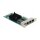PCI Express x1 Netzwerkkarte Gigabit LAN 4 x RJ45 i350