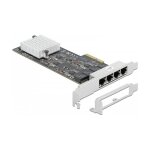 PCI Express x4 Netzwerkkarte 2,5 Gigabit LAN 4 x RJ45...