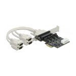 PCI Express x1 Karte zu 4 x Seriell RS-232 mit...