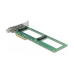 PCI Express 4.0 x8 Karte zu 2 x intern U.2 NVMe SFF-8639...