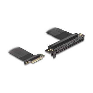 Riser Karte PCI Express 3.0 x4 Stecker zu x16 Slot mit Kabel 30 cm