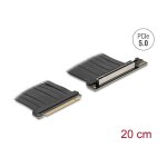 Riser Karte PCI Express 5.0 x16 Stecker zu x16 Slot mit...