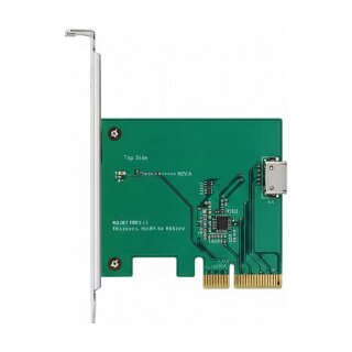 PCI Express x4 Karte zu 1 x extern OCuLink SFF-8612 - Low Profile Formfaktor