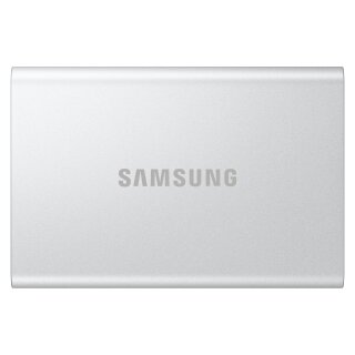 2TB Samsung Portable T7 Resurrected USB-C 3.1 (10Gb/?s) Silber externe Festplatte SSD