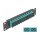 10" LWL Patchpanel 12 Port SC Duplex aqua 1 HE schwarz