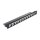 Delock 19? Keystone Patchpanel 24 Port abgestuft schwarz