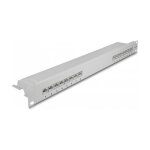 Delock 19? Patchpanel 16 Port Cat.6A 1 HE grau