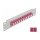 10" LWL Patchpanel 12 Port LC Duplex violett 1 HE grau