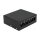 Keystone Patchpanel 6 Port schwarz