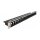 Delock 19? Keystone Patchpanel 24 Port mit Entlastungsschiene schwarz