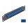Delock 10? LWL Patchpanel 12 Port SC Simplex blau 1 HE schwarz