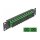 10" LWL Patchpanel 12 Port SC Duplex grün 1 HE schwarz