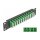 Delock 10? LWL Patchpanel 12 Port LC Quad grün 1 HE schwarz