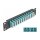 Delock 10? LWL Patchpanel 12 Port LC Quad aqua 1 HE schwarz