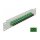 10" LWL Patchpanel 12 Port SC Simplex grün 1 HE grau