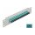 Delock 10? LWL Patchpanel 12 Port SC Simplex aqua 1 HE grau