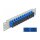 10" LWL Patchpanel 12 Port SC Duplex blau 1 HE grau