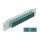 10" LWL Patchpanel 12 Port SC Duplex aqua 1 HE grau