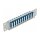 10" LWL Patchpanel 12 Port LC Quad blau 1 HE grau
