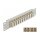 10" LWL Patchpanel 12 Port LC Quad beige 1 HE grau