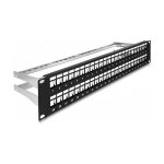 19" Keystone Patchpanel 48 Port mit...