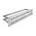 19" Keystone Patchpanel 48 Port mit Entlastungsschienen 2 HE grau