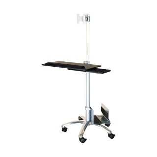 VALUE PC/LCD-Rollstnder, hhenverstellbar, bis 10 kg