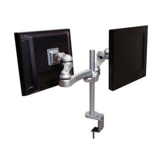 ROLINE LCD-Doppelarm Trgerstange 4 Gelenke Tischmontage