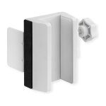 VALUE Tischfuss-Klemme fur Steckdosenleiste weiss