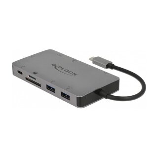 USB Type-C™ Dockingstation 4K - HDMI / VGA / USB 3.1 / SD / LAN / PD 3.0