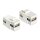 Keystone Modul USB 2.0 A Buchse > USB 2.0 A Buchse weiß