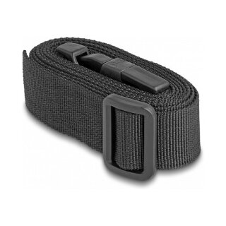 Gepäckgurt verstellbar 1,5 m schwarz 2 Stück