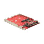 2.5? Konverter SATA 22 Pin > M.2 / mSATA mit Rahmen 7 mm