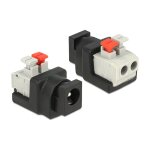 Adapter DC 5,5 x 2,1 mm Buchse > Terminalblock mit...