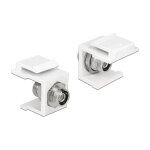 Keystone Modul FC Simplex Buchse > Buchse weiß