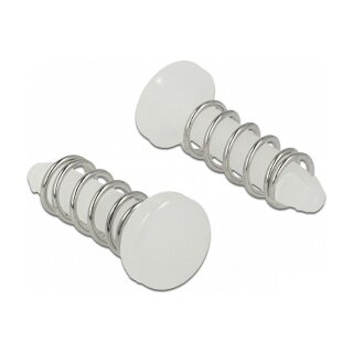 Schnappniete für Kühlkörper - Set 10 Stück weiß