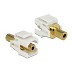 Keystone Modul Klinkenbuchse 3,5 mm 3 Pin zu...
