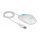 Optische 3-Tasten LED Maus USB Typ-A weiß