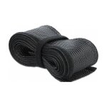 Geflechtschlauch mit Klettverschluss 2 m x 19 mm schwarz