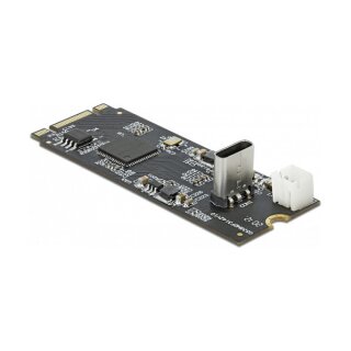 Konverter M.2 Key B+M Stecker zu USB Type-C™ Buchse