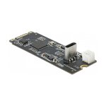 Konverter M.2 Key B+M Stecker zu USB Type-C™ Buchse