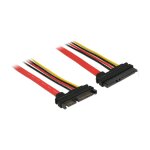 Verlängerungskabel SATA 6 Gb/s 22 Pin Stecker >...